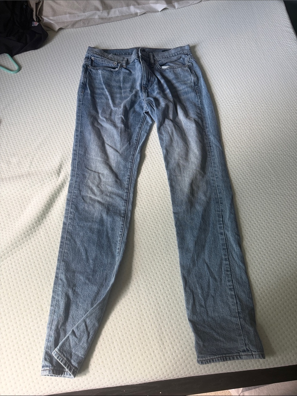 J. Crew Men's Light Wash Slim Jeans